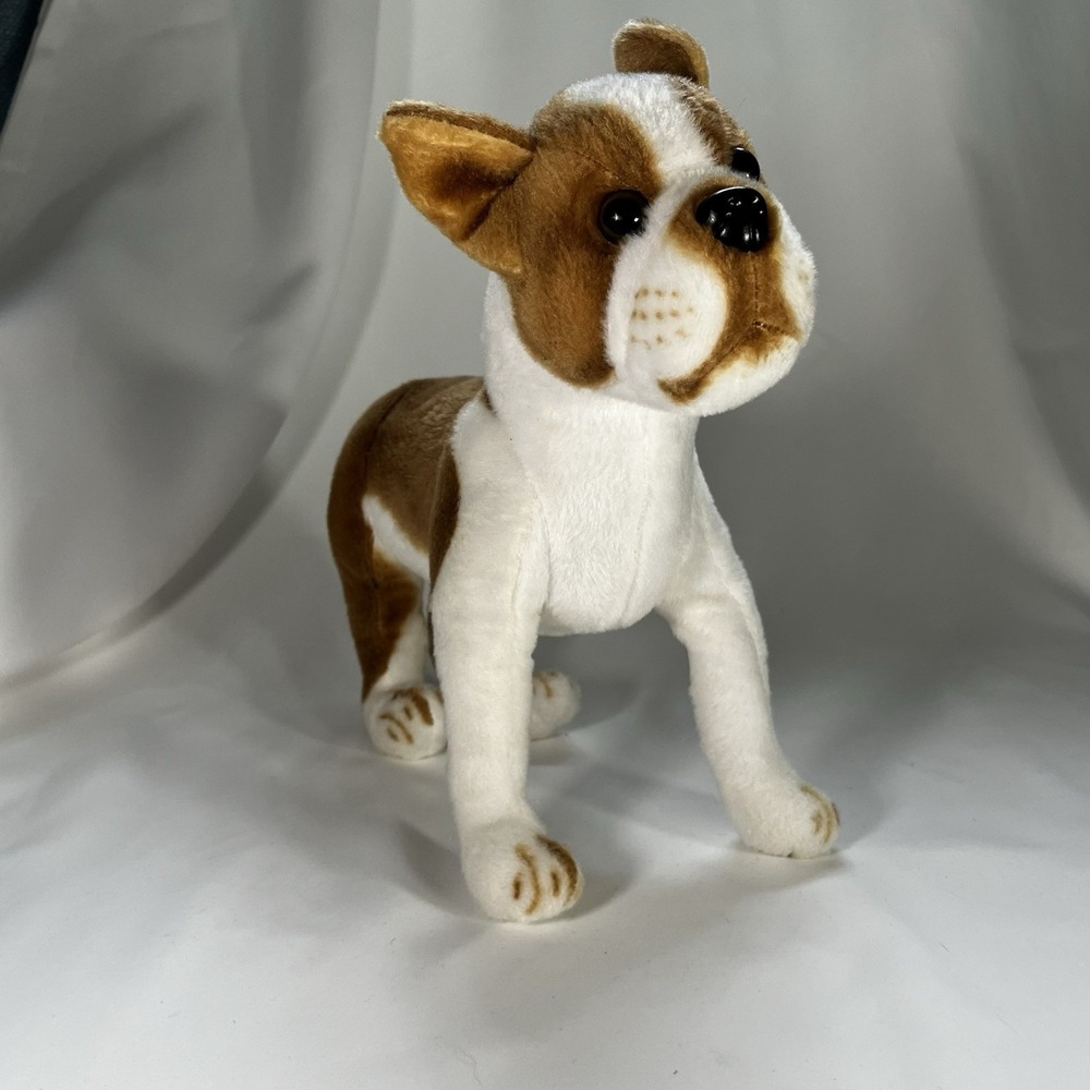 Tiger Tale Toys Viahart Bobby Boston Terrier Poseable Legs Plush Dog Pup